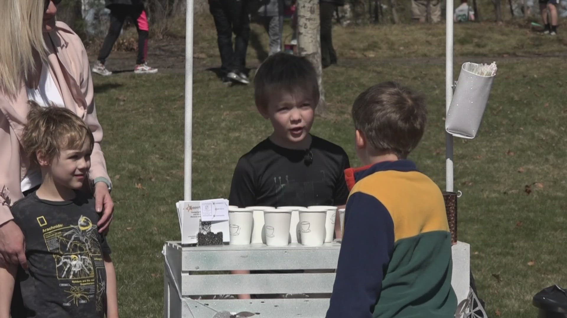 8-year-old Blaine has been selling seasonal goodies since 2022, raising more than $1,000 for Family Promise of Spokane and getting recognized by Gov. Jay Inslee.