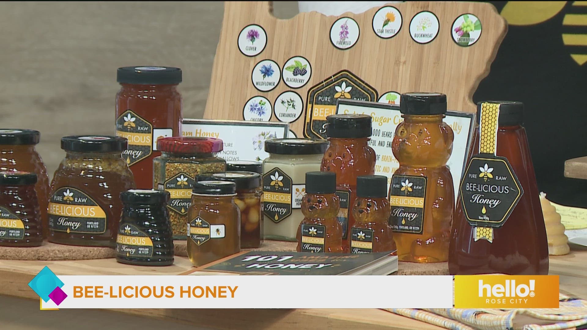 Bee-licious Honey started in 2011 and creates honey from Willamette Valley hives
