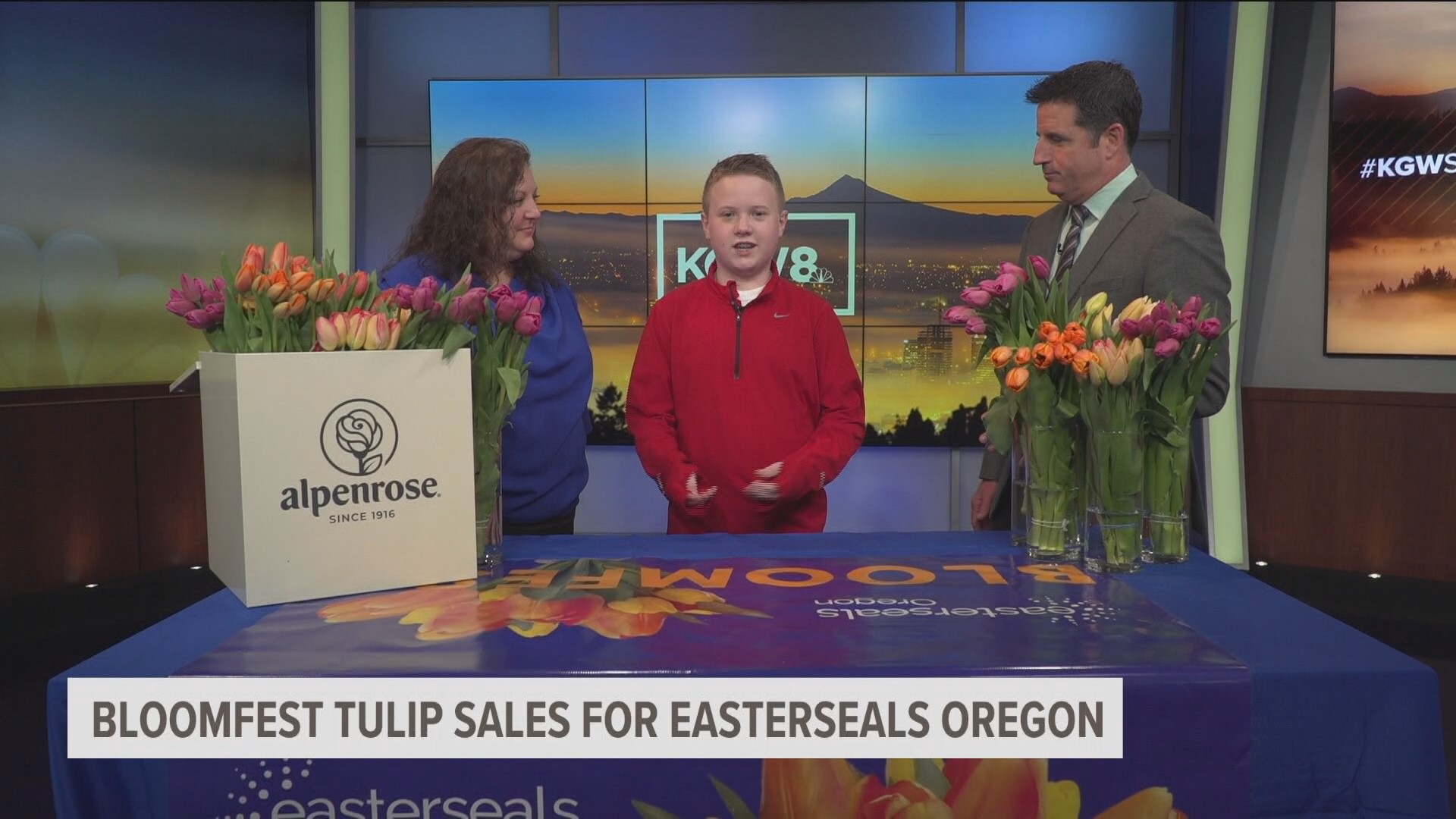 Tulips on sale to support Easterseals Oregon programs that enrich the lives of disabled children and adults, as well as veterans and other vulnerable communities.