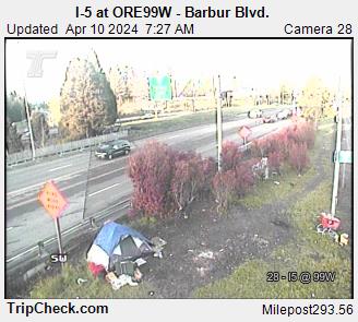 I-5 at Barbur Blvd